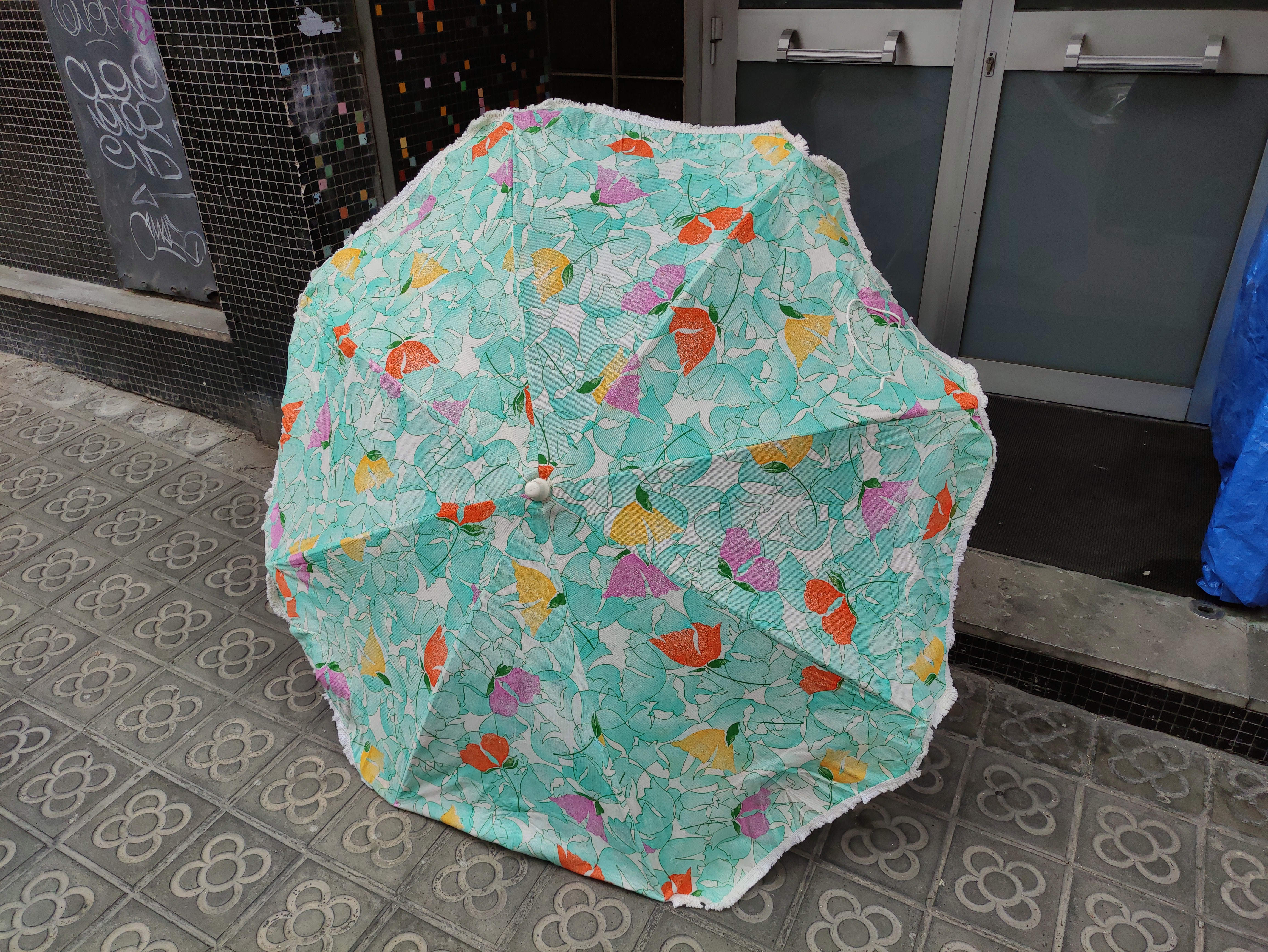 sombrilla estampada playa picnic o130-150 consultar